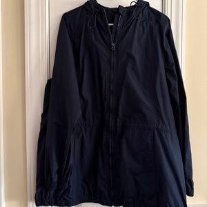 Tommy Hilfiger Navy windbreaker.  Size XXL